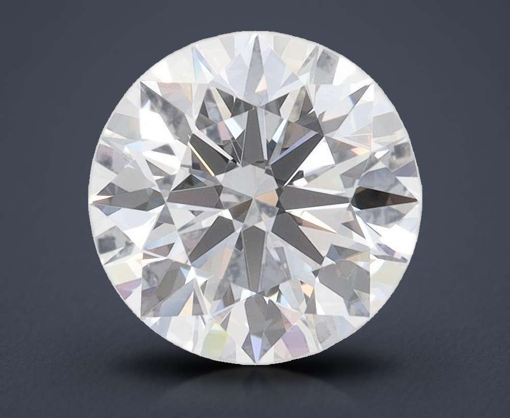 3.09 Carat Round Lab Diamond