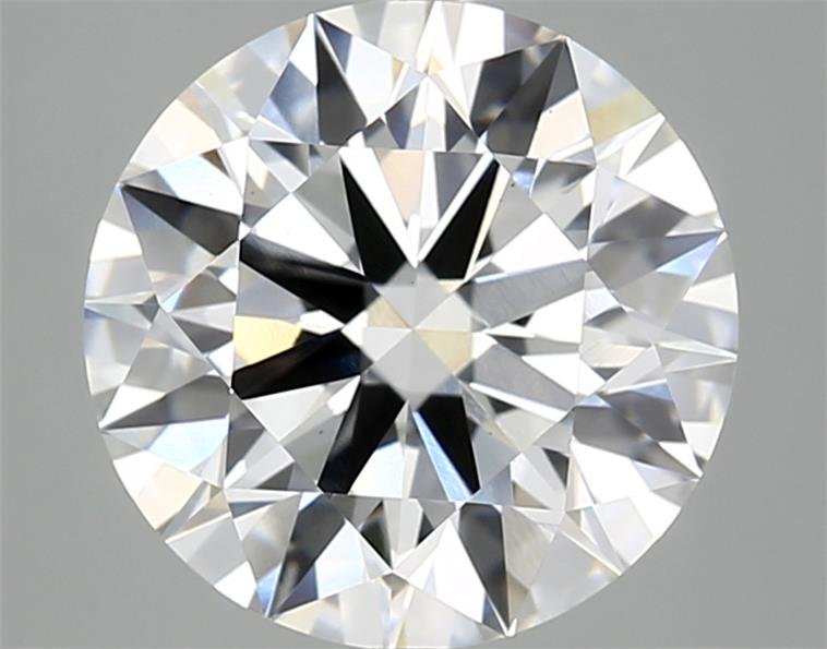 3.94 Carat Round Lab Diamond