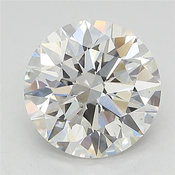 2.54ct E VS2 Rare Carat Ideal Cut Round Lab Grown Diamond