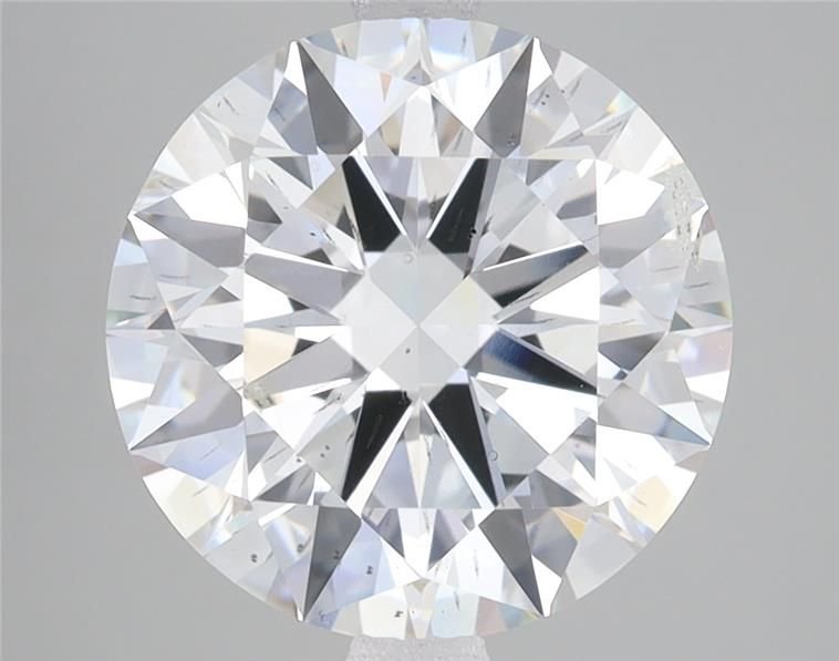 5.01ct F SI2 Excellent Cut Round Lab Grown Diamond