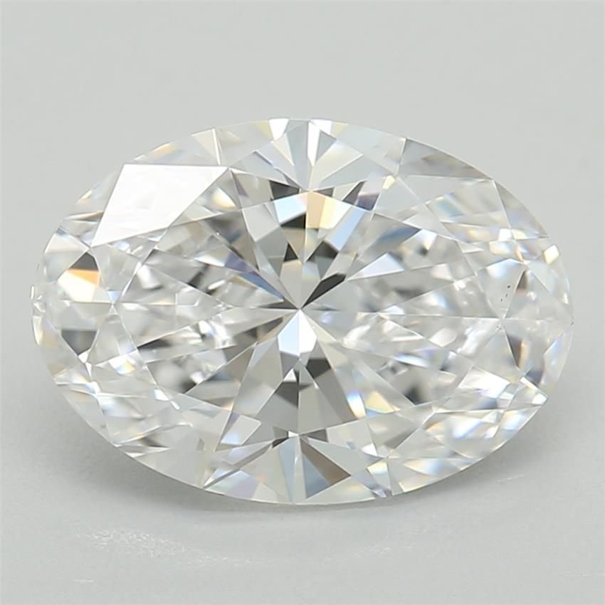 1.35ct D VS1 Rare Carat Ideal Cut Oval Lab Grown Diamond