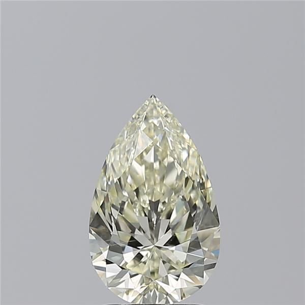 2.13ct K VS2 Rare Carat Ideal Cut Pear Diamond