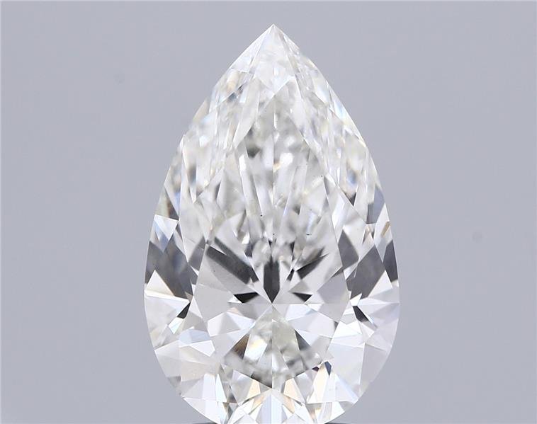 5.03 Carat Pear Lab Diamond