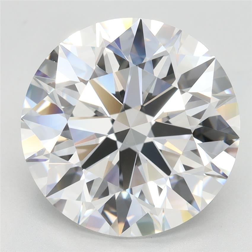 5.05ct D IF Rare Carat Ideal Cut Round Lab Grown Diamond