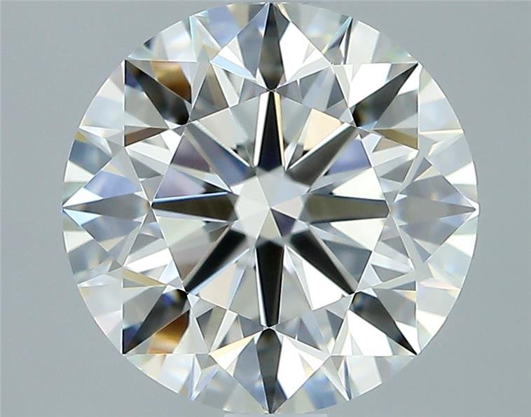 2.03ct K IF Rare Carat Ideal Cut Round Diamond