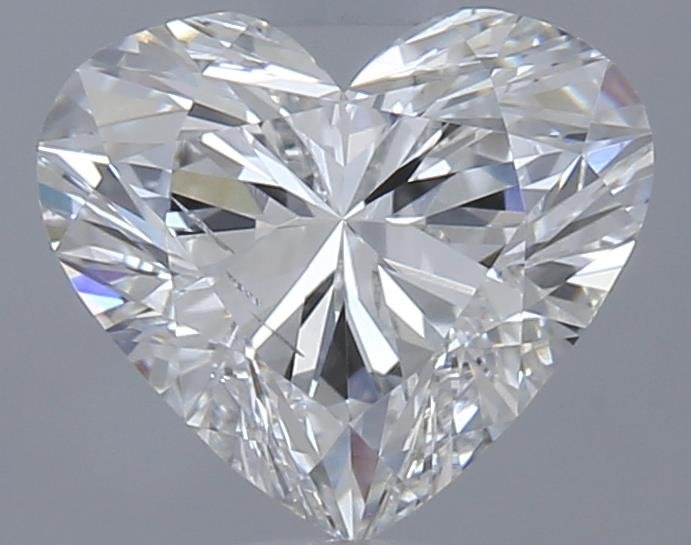 1.43ct F SI1 Rare Carat Ideal Cut Heart Lab Grown Diamond