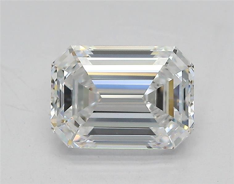 1.52ct D VS2 Excellent Cut Emerald Lab Grown Diamond