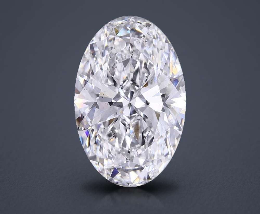 4.28 Carat Oval Lab Diamond