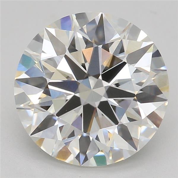 2.06ct H VVS2 Rare Carat Ideal Cut Round Lab Grown Diamond