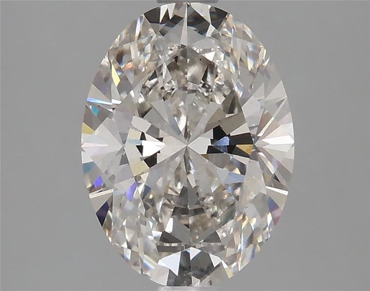 2.08ct H VS1 Rare Carat Ideal Cut Oval Lab Grown Diamond