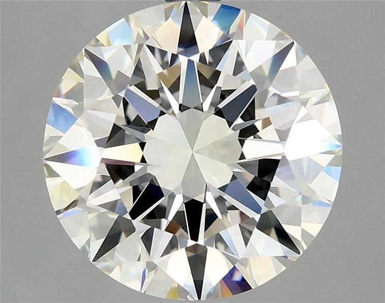 4.51ct K VVS1 Rare Carat Ideal Cut Round Diamond