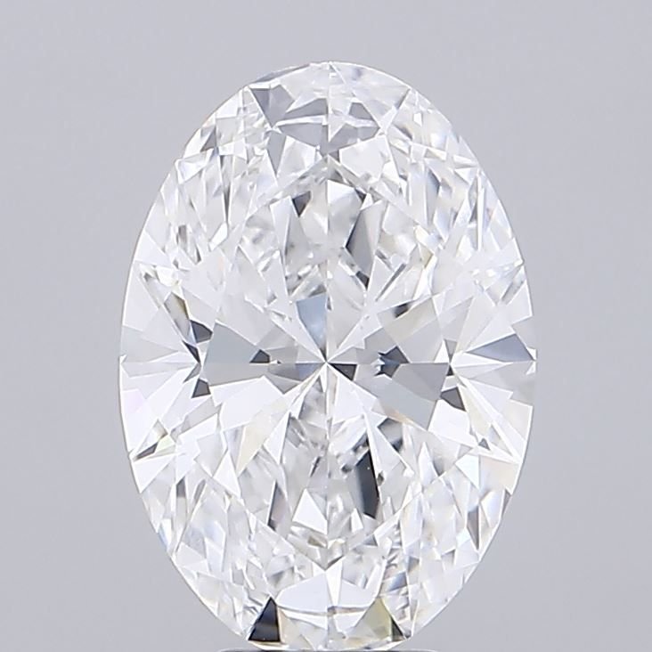 6.36 Carat Oval Lab Diamond