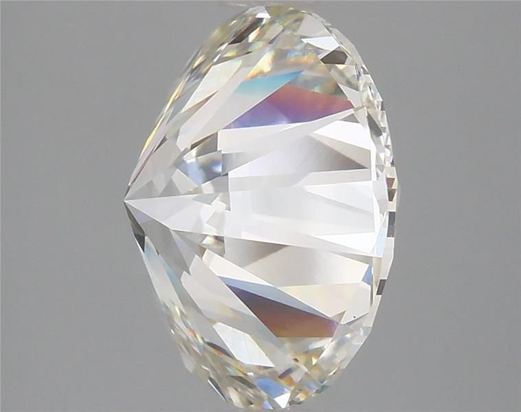 5.14ct H VVS2 Rare Carat Ideal Cut Round Lab Grown Diamond