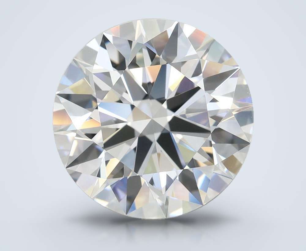 4.03 Carat Round Lab Diamond