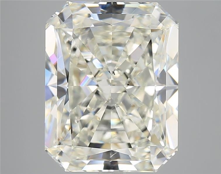 8.04ct J SI1 Rare Carat Ideal Cut Radiant Diamond