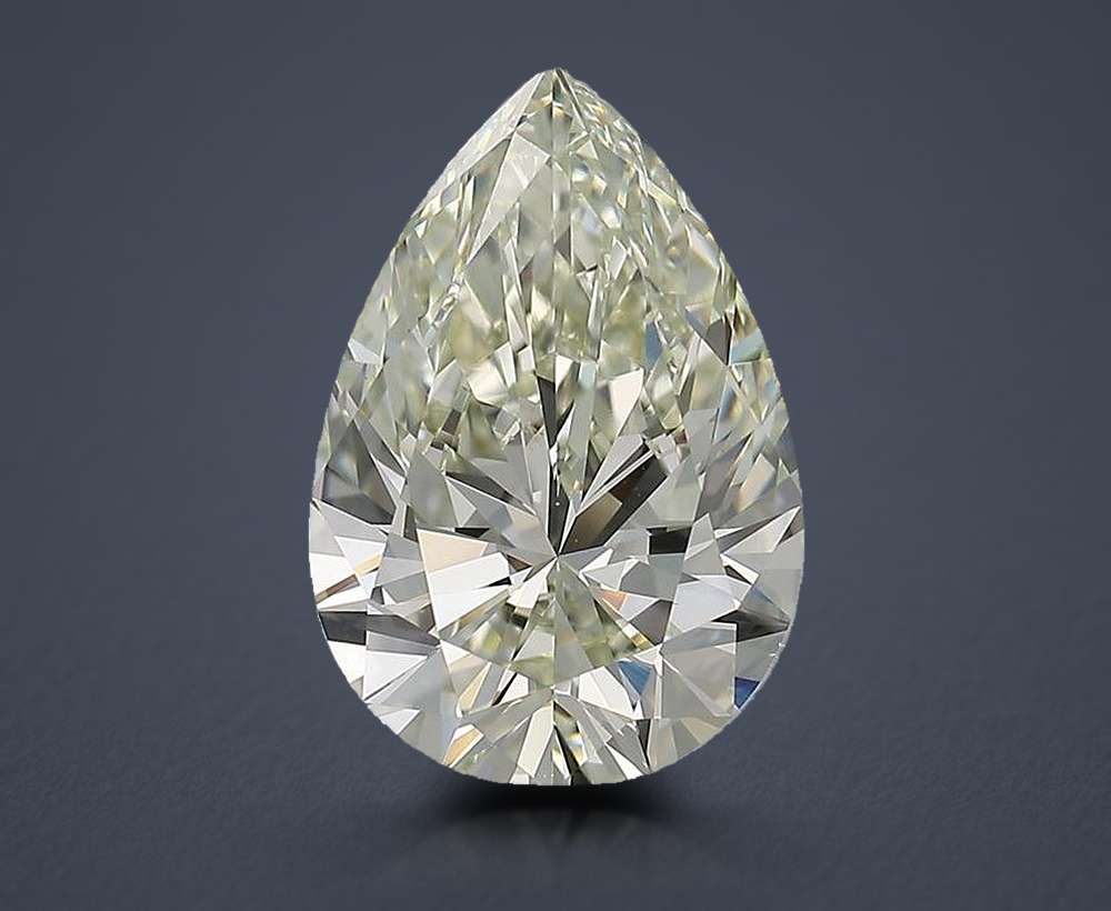3.15 Carat Pear Natural Diamond