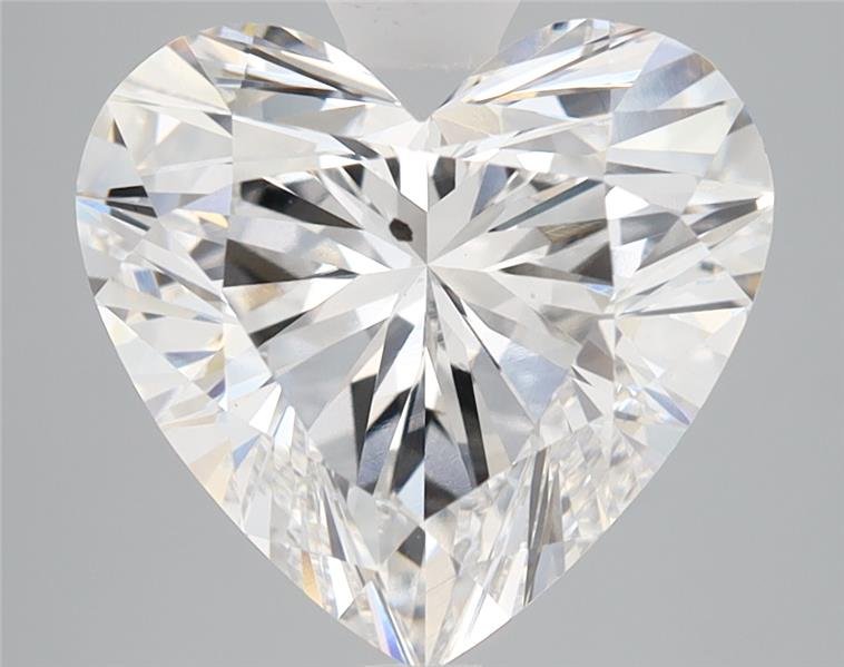 4.52ct G SI1 Rare Carat Ideal Cut Heart Lab Grown Diamond