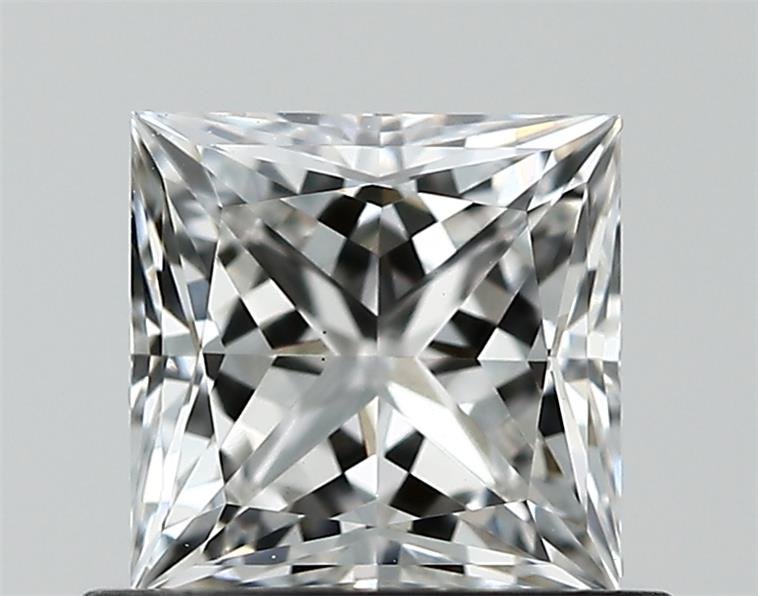 0.72ct F VS1 Rare Carat Ideal Cut Princess Lab Grown Diamond