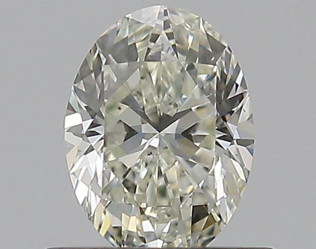 0.51ct K VS2 Rare Carat Ideal Cut Oval Diamond