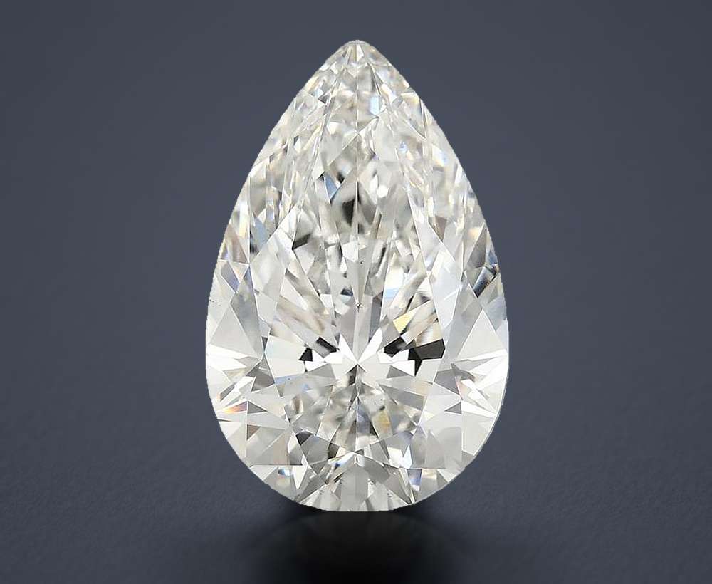 6.10 Carat Pear Lab Diamond