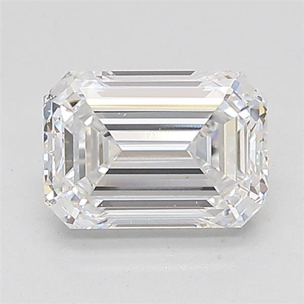 1.15ct D VVS2 Rare Carat Ideal Cut Emerald Lab Grown Diamond