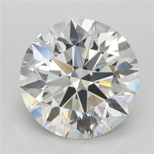 4.22ct H VVS1 Rare Carat Ideal Cut Round Lab Grown Diamond