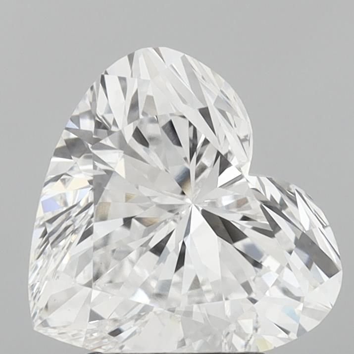 3.02ct D VVS2 Very Good Cut Heart Lab Grown Diamond