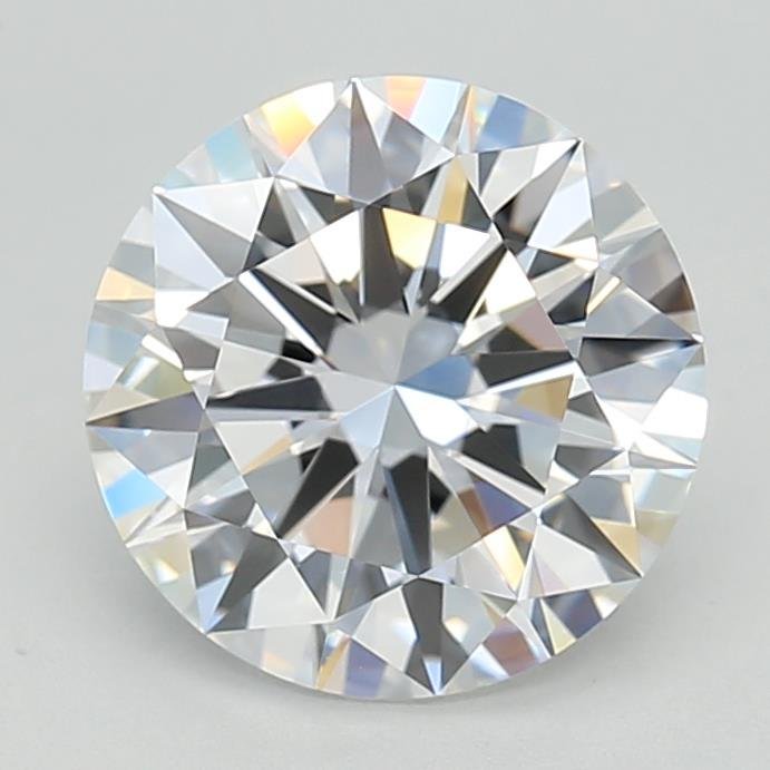 3.04ct D IF Rare Carat Ideal Cut Round Lab Grown Diamond