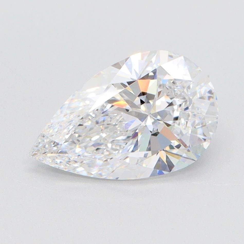 1.56ct D VVS2 Rare Carat Ideal Cut Pear Lab Grown Diamond