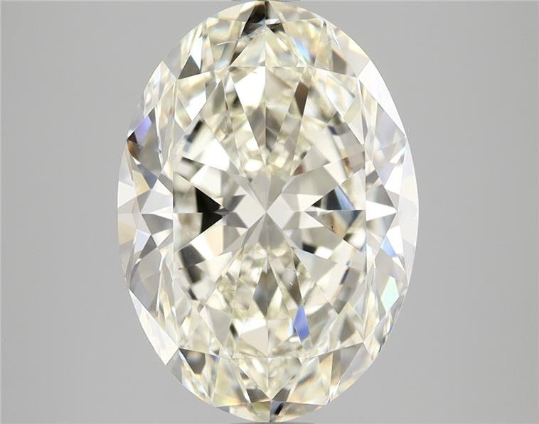 4.02ct J SI1 Very Good Cut Oval Diamond