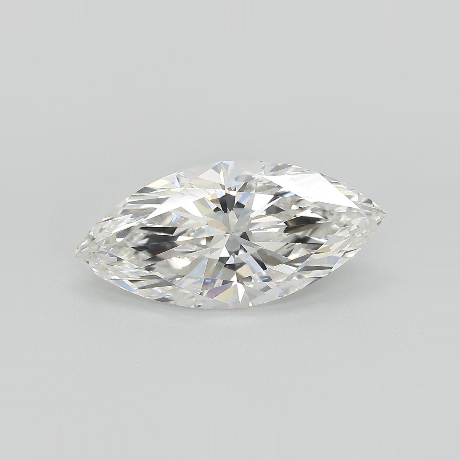 3.42ct F VVS2 Rare Carat Ideal Cut Marquise Lab Grown Diamond