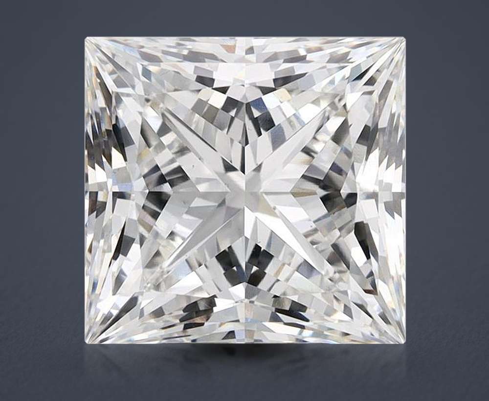 7.01 Carat Princess Lab Diamond