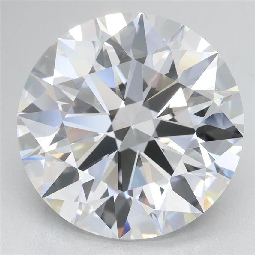 5.49ct D VVS1 Rare Carat Ideal Cut Round Lab Grown Diamond