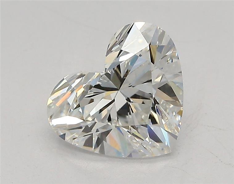 1.58ct E VS1 Rare Carat Ideal Cut Heart Lab Grown Diamond