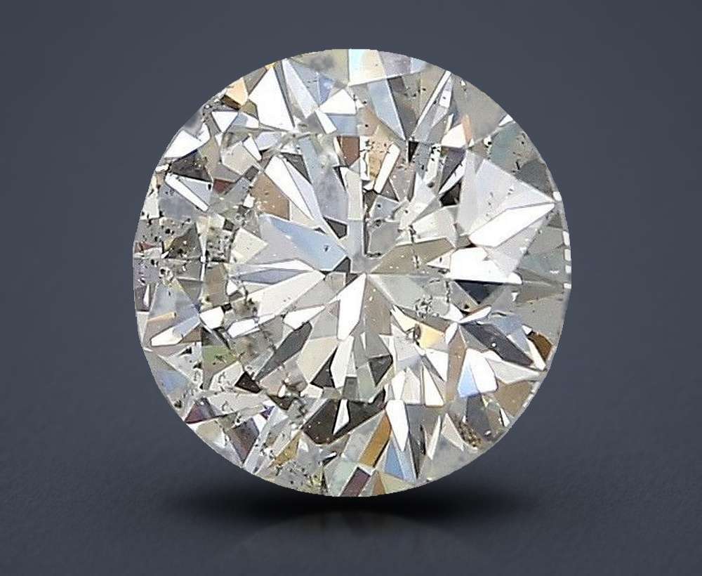 2.01 Carat Round Natural Diamond