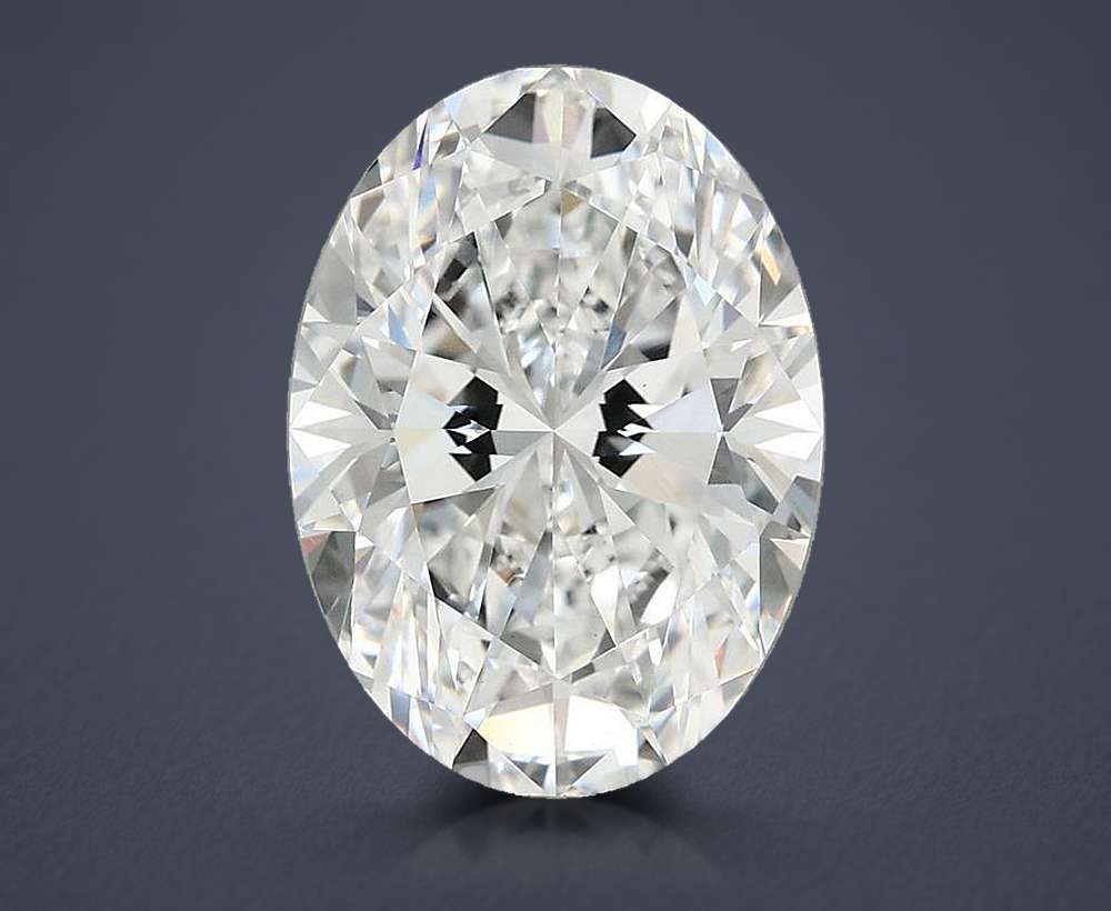 4.00 Carat Oval Lab Diamond