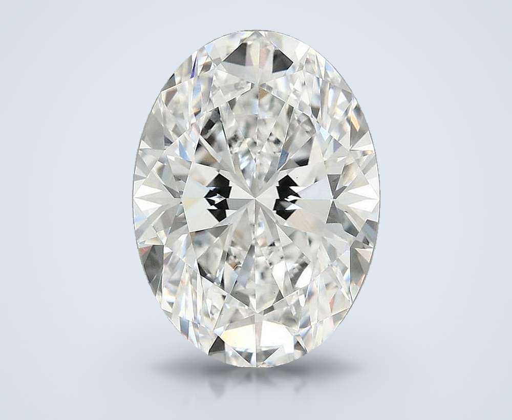 4.00 Carat Oval Lab Diamond