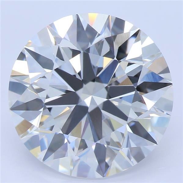 5.02ct E VVS2 Rare Carat Ideal Cut Round Lab Grown Diamond