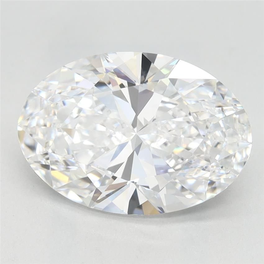 2.68ct D VVS1 Rare Carat Ideal Cut Oval Lab Grown Diamond