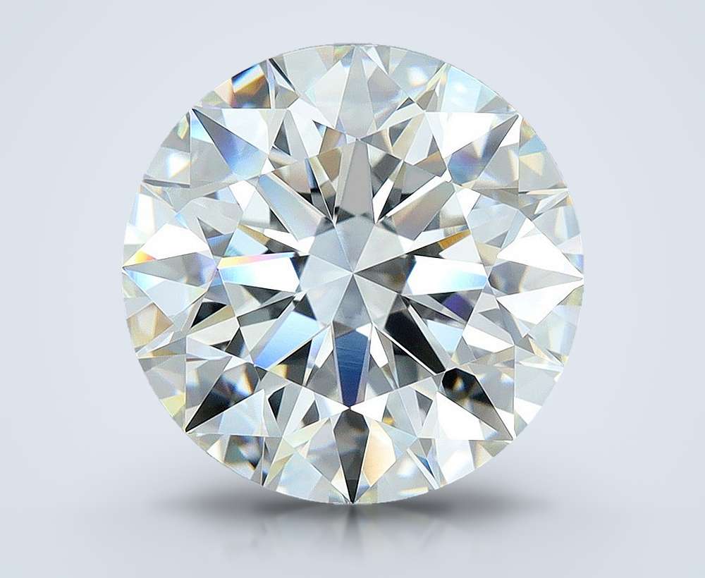 6.32 Carat Round Natural Diamond