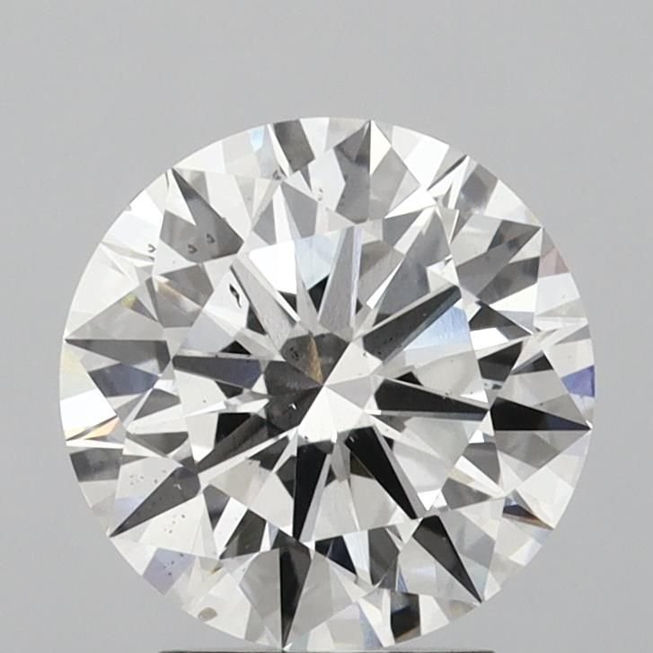 3.01ct G SI1 Excellent Cut Round Lab Grown Diamond