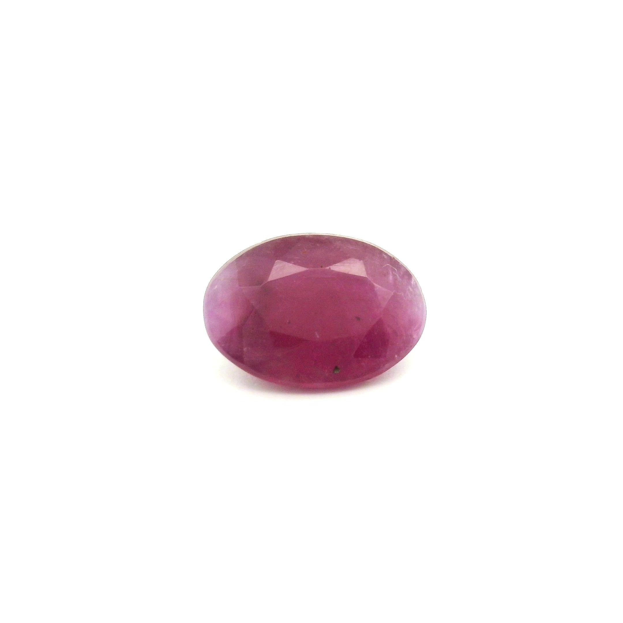 1.94 Carat Red Oval Ruby