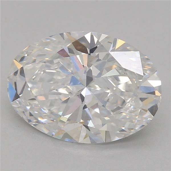 1.59ct D VS1 Rare Carat Ideal Cut Oval Lab Grown Diamond