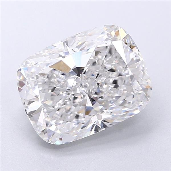 4.02ct E VVS2 Very Good Cut Cushion Lab Grown Diamond