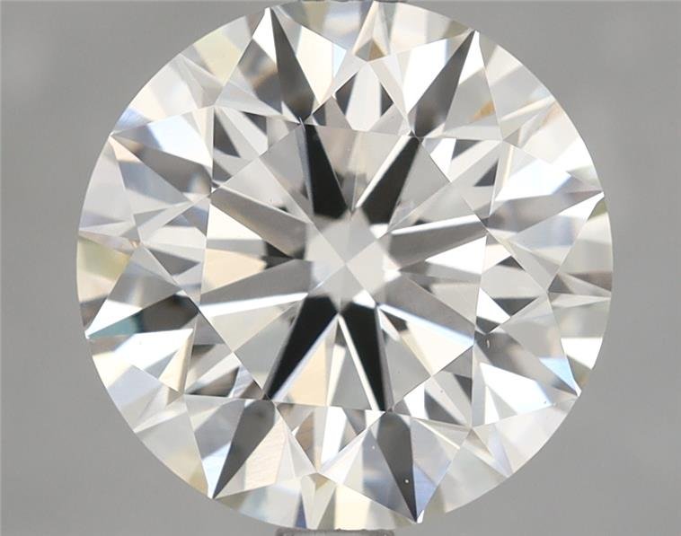 3.32ct I VVS2 Rare Carat Ideal Cut Round Lab Grown Diamond