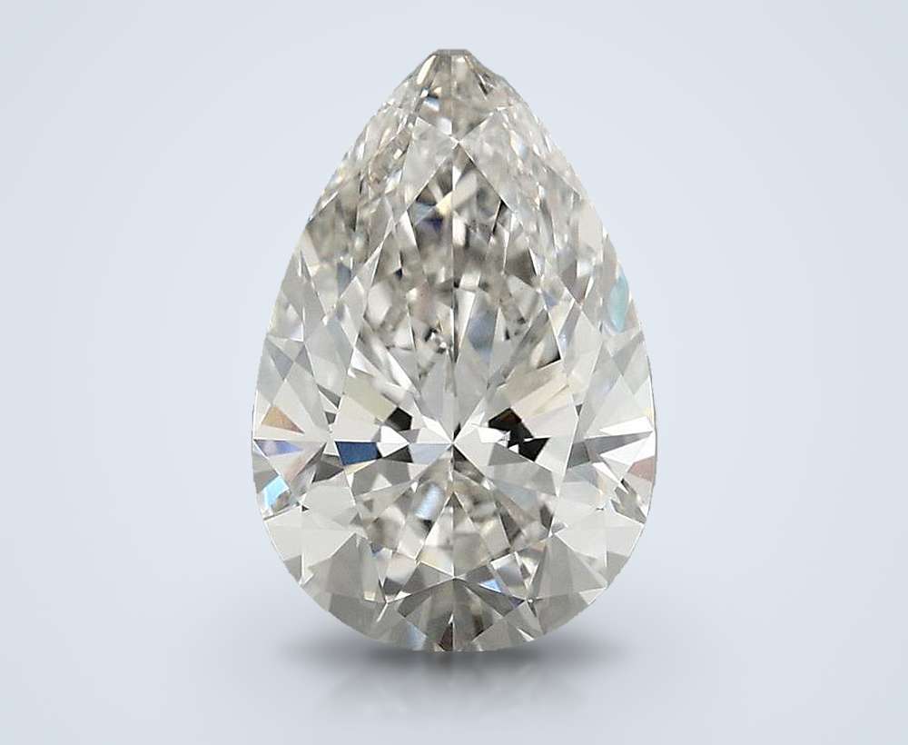 2.47 Carat Pear Lab Diamond