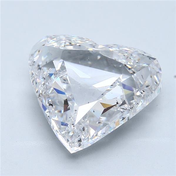 10.04ct D SI2 Good Cut Heart Diamond