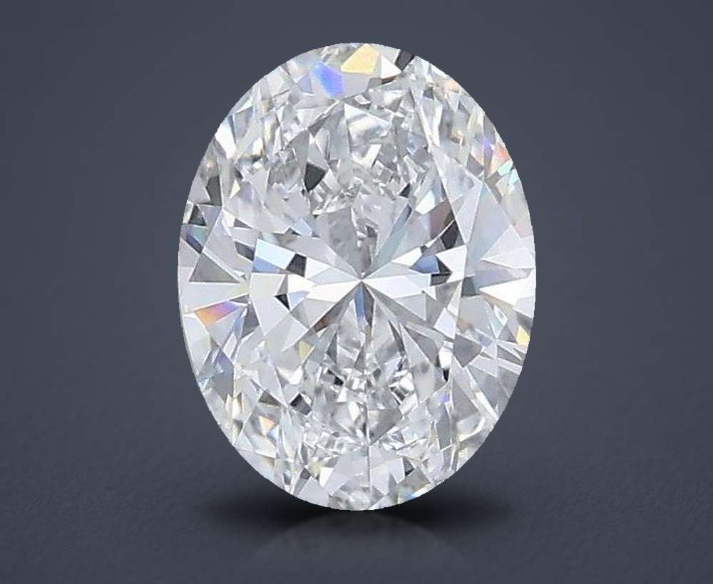 0.56 Carat Oval Lab Diamond