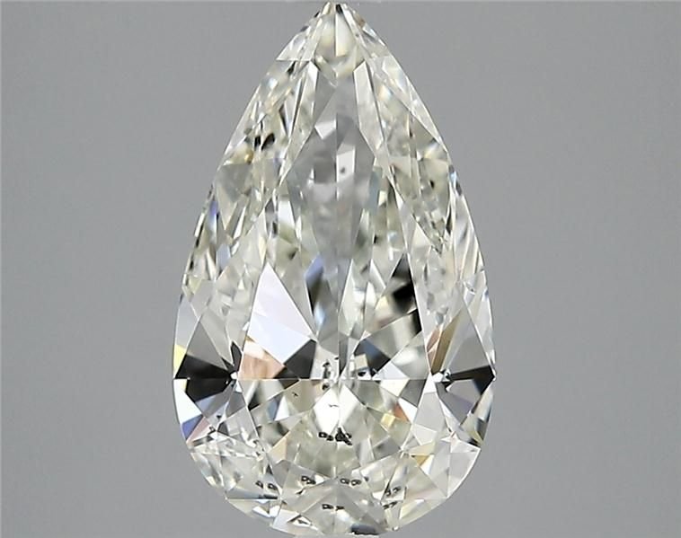 2.07ct K SI2 Excellent Cut Pear Diamond