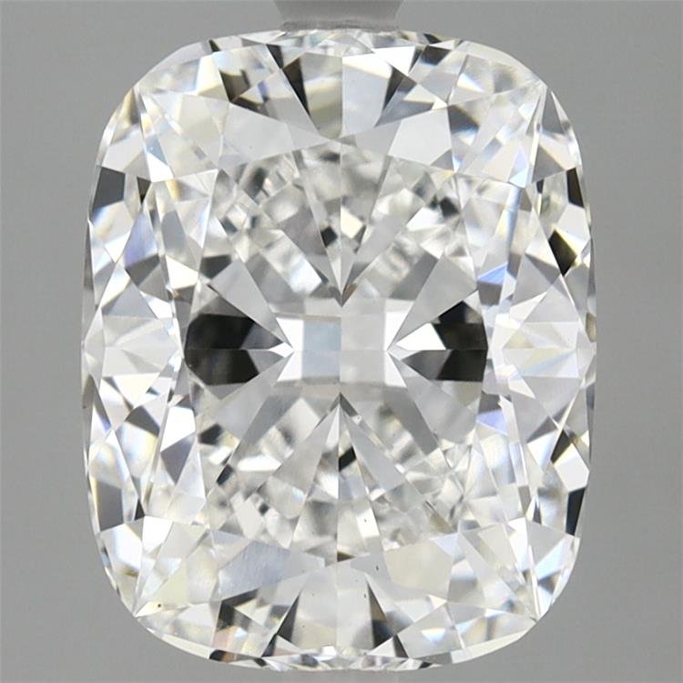 3.05ct E VS1 Rare Carat Ideal Cut Cushion Lab Grown Diamond